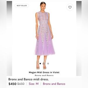 NWT Bronx and Banco lace dress